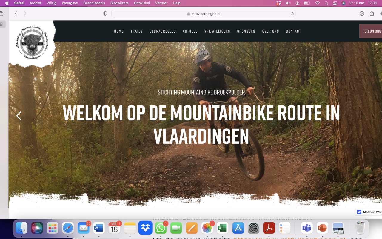 Website MTB Vlaardingen